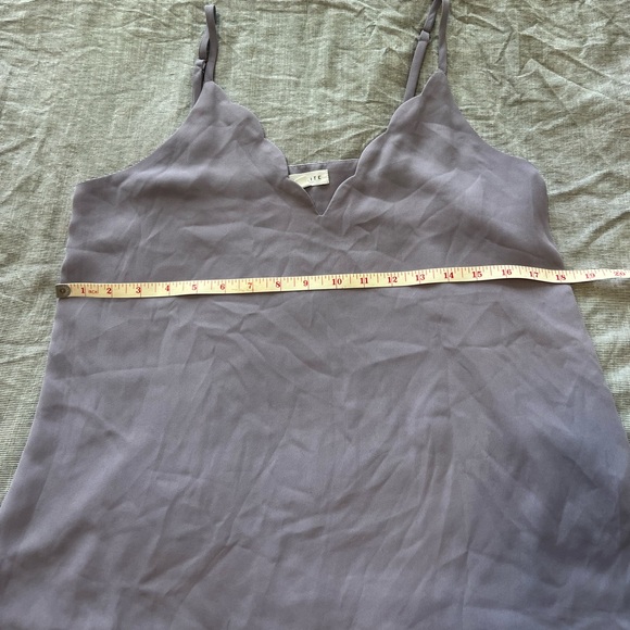 3/$10 🏷️ Scallop edge cami Purple - Picture 2 of 5